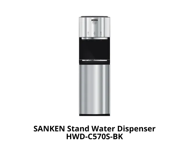 SANKEN Stand Water Dispenser HWD-C570S-BK