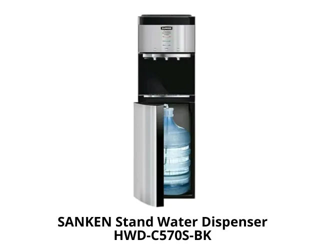 SANKEN Stand Water Dispenser HWD-C570S-BK