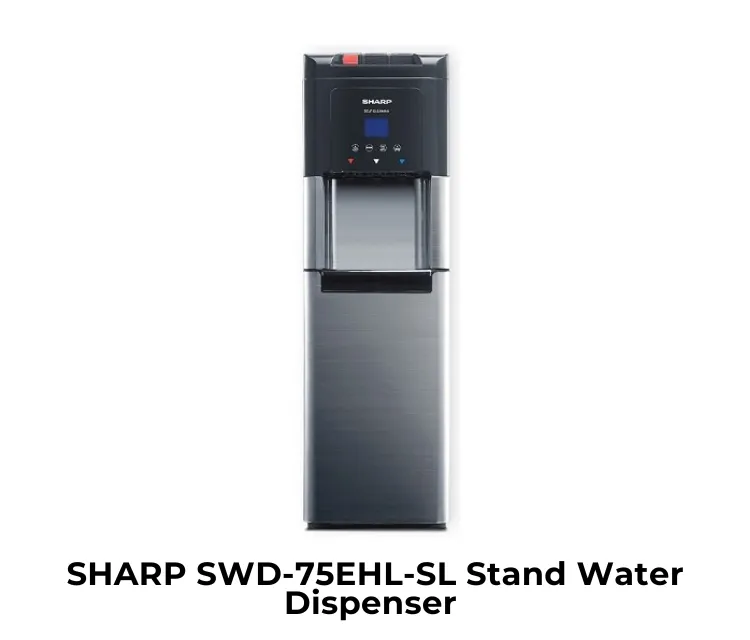 SHARP SWD-75EHL-SL Stand Water Dispenser