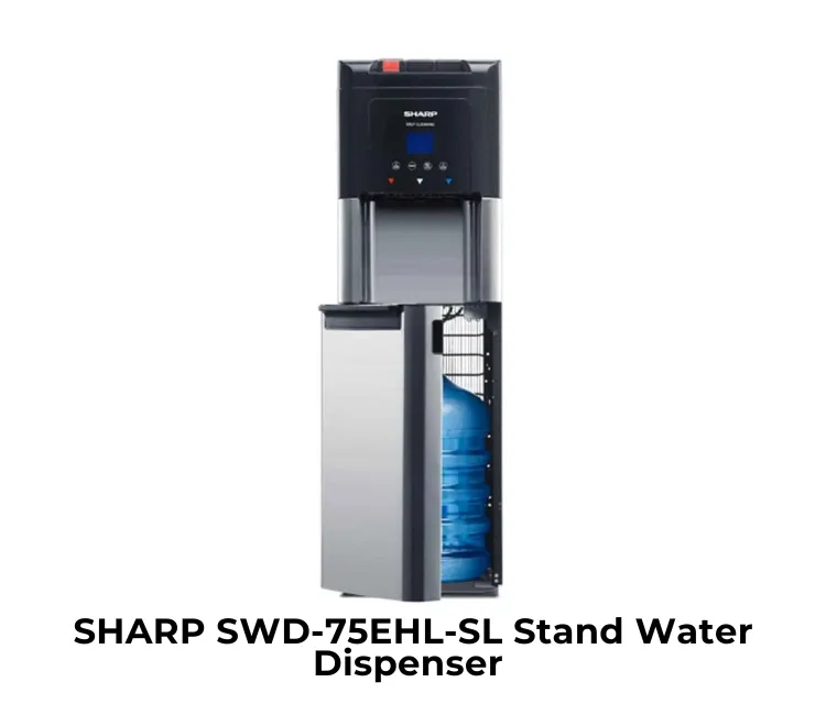 SHARP SWD-75EHL-SL Stand Water Dispenser