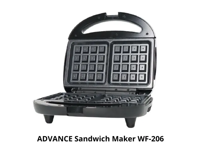 ADVANCE Mesin Sandwich Waffle Maker WF-206