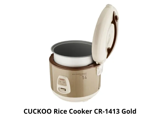 CUCKOO Rice Cooker CR-1413 Gold.