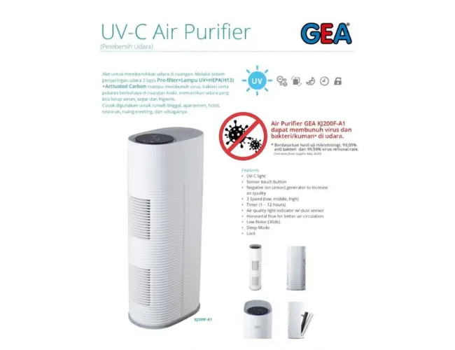 GEA Air Purifier KJ200F-A1