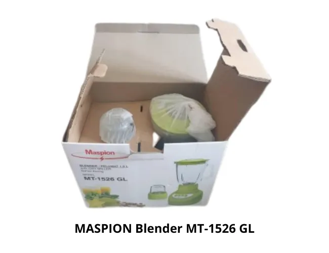 MASPION Blender MT-1526 GL, Serbaguna untuk Dapur Anda.