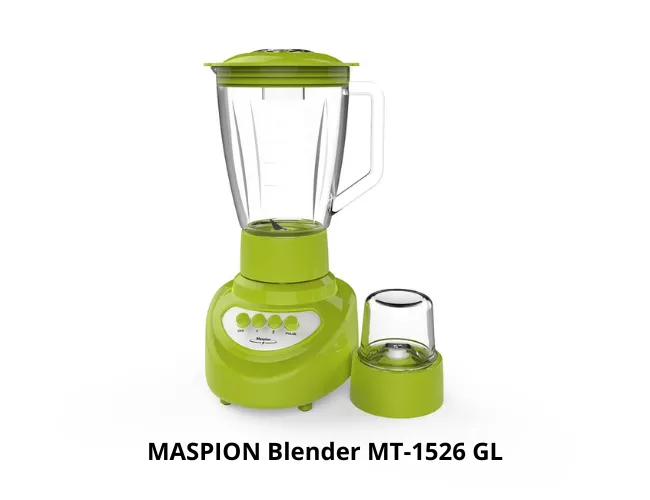 MASPION Blender MT-1526 GL, Serbaguna untuk Dapur Anda.