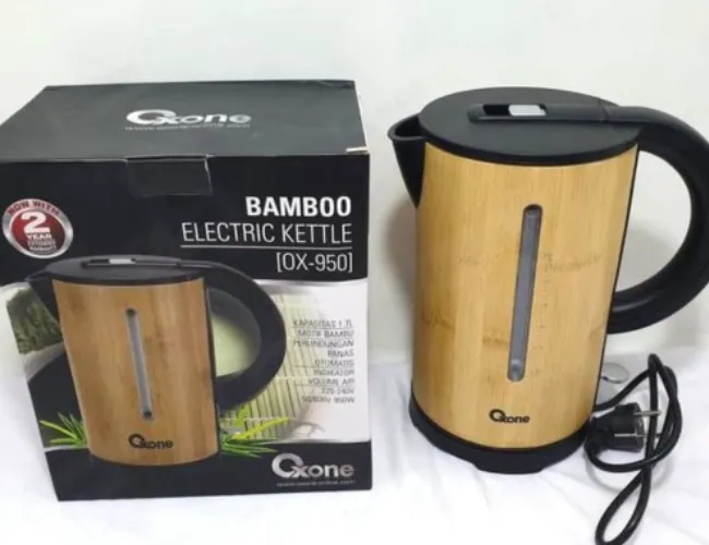 OXONE Kettle OX-950 Bamboo Electric