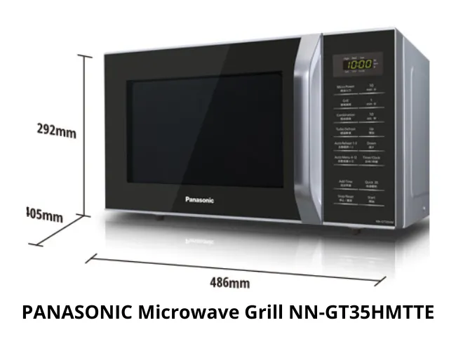 PANASONIC Microwave Grill NN-GT35HMTTE