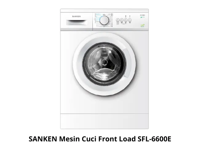 SANKEN Mesin Cuci Front Load SFL-6600E