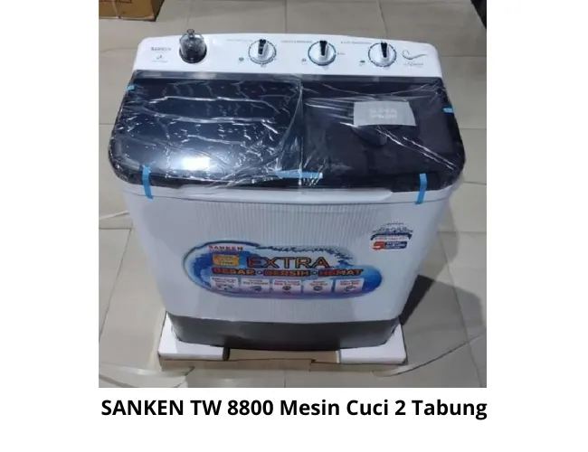 SANKEN TW 8800 Mesin Cuci 2 Tabung